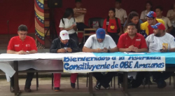 Estudiantes realizaron asamblea Constituyentista en el L.S.A.