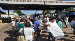 Médicos encabezan protestan por situación precaria de la salud en Amazonas