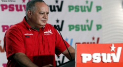 DIOSDADO CABELLO ANUNCIA MARCHA PARA EL 16N