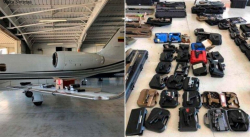 CONFISCAN AVIÓN VENEZOLANO CON ARMAMENTO Y DÓLARES EN EFECTIVO