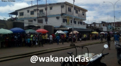 BACHAQUEROS RETORNARON A LA AVENIDA ORINOCO LUEGO DE SER DESALOJADOS DE BARRIO UNIÓN