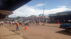 Funcionarios organizaron la cola del banco de Venezuela