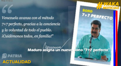 MADURO ASIGNA UN NUEVO BONO “7+7 PERFECTO”