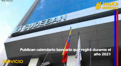 PUBLICAN CALENDARIO BANCARIO QUE REGIRÁ DURANTE EL AÑO 2021