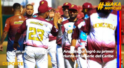 ¡Con un solo hit! Caribes de Anzoátegui logró su primer triunfo en la Serie del Caribe