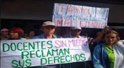 150 DOCENTES DE LARA PODRÍAN SER DESTITUIDOS POR PARTICIPAR EN PARO DEL MES PASADO