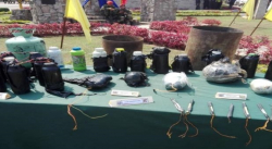 DECOMISAN 650 KILOS DE EXPLOSIVOS A LOS RASTROJOS EN FRONTERA CON COLOMBIA