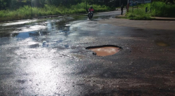 Calles de Puerto Ayacucho convertidas en un colador