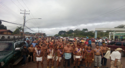 Por segunda vez Indígenas marcharon en rechazo a la Constituyente