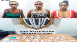 DETIENEN A TRES MUJERES EN PUERTO LA CRUZ POR HURTAR Y REVENDER MEDICINAS EN DIVISAS
