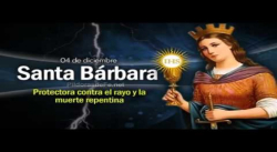 Amazonenses celebran a Santa Babara 