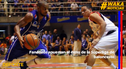 FANÁTICOS APUESTAN AL ÉXITO DE LA SÚPERLIGA DE BALONCESTO