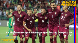 La Vinotinto recibirá a Ecuador en el estadio Olímpico de la UCV